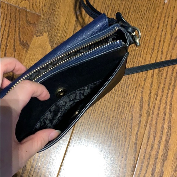 DKNY Saffiano Leather crossbody bag - Picture 8 of 13